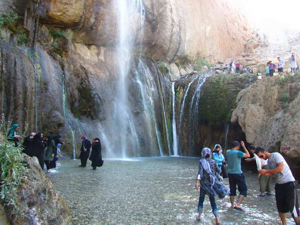 Semirom Waterfall