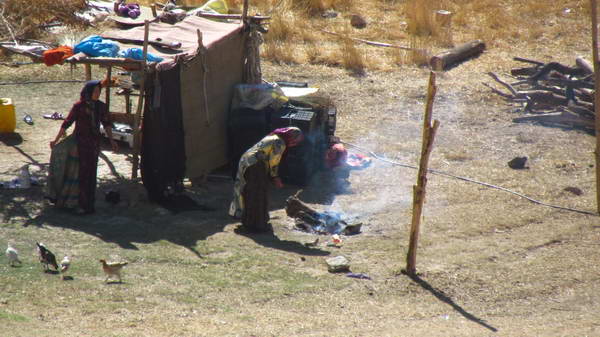 Qashfaei nomads in Bal Plain area