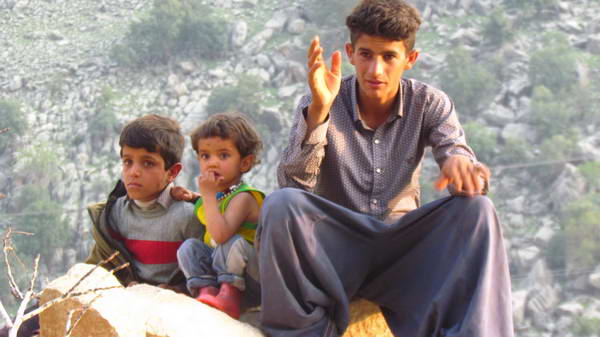 Bakhtiari youth in In Mori Village