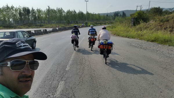 Cycling from Sari to Badab Soort springs