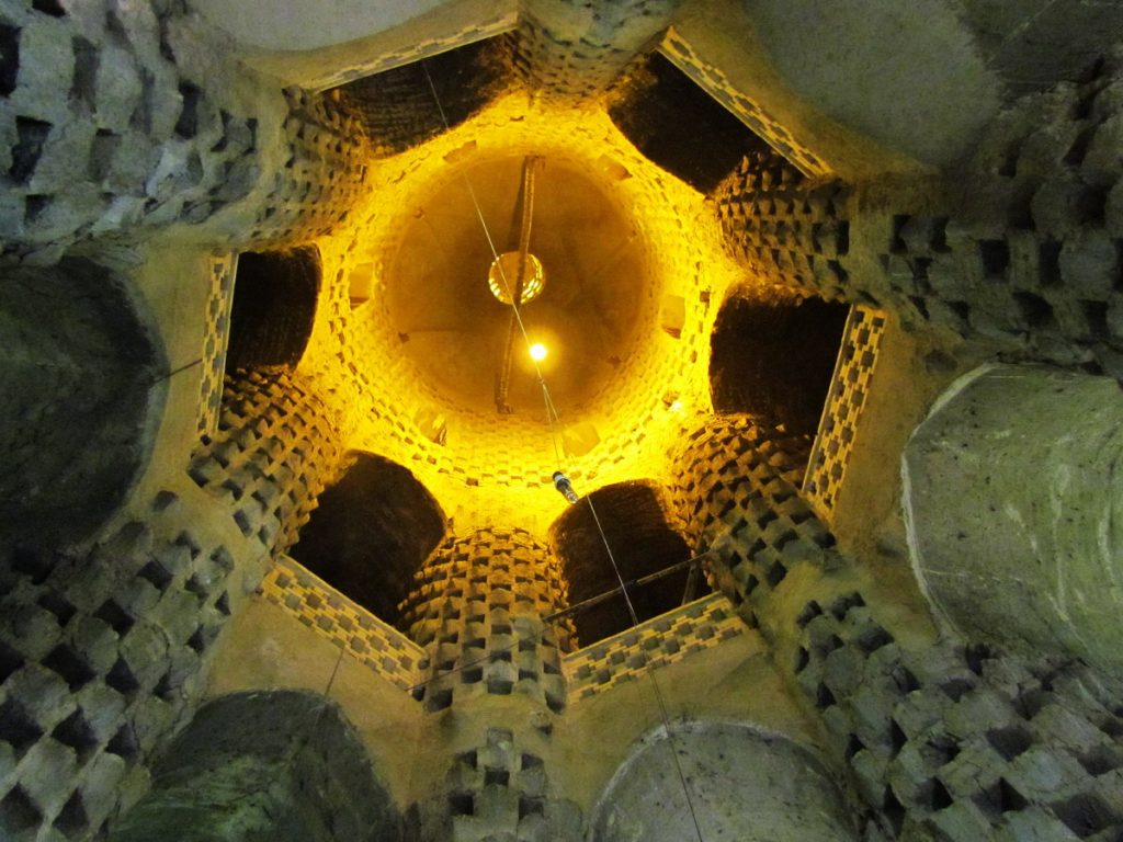 Inside the Varzaneh Pigeon Tower