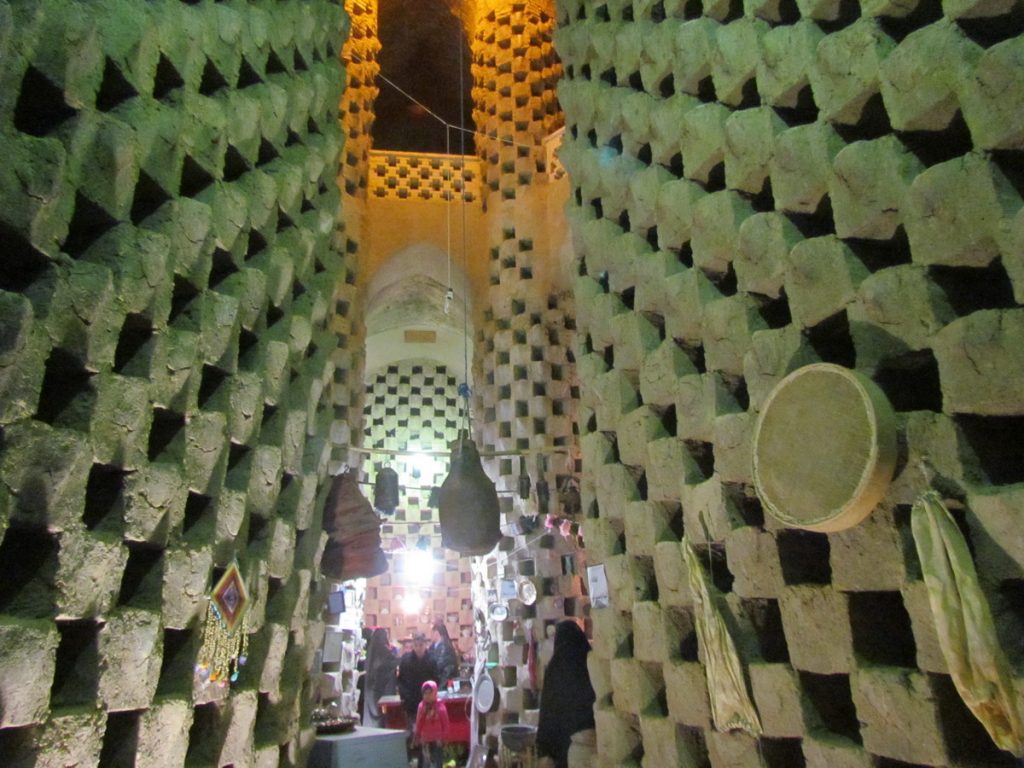 Varzaneh Pigeon Tower, as a handicrafts exhibition
