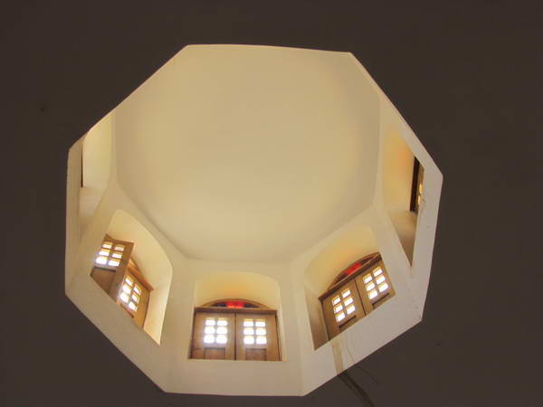 Ceiling of Varzaneh Anthropological Museum hall