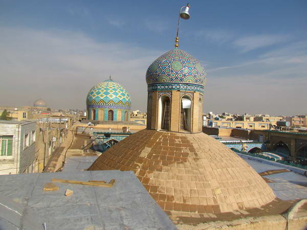 The dome of Emamzadeh Ahmad tomb