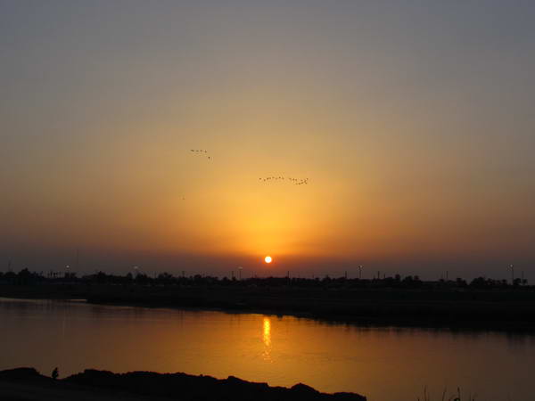 Sunset in Ahvaz