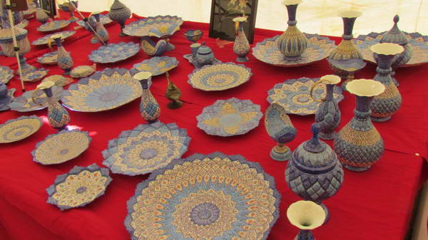 Isfahan handicrafts - Fine industries such as enameling, turquoise, inlay and glass