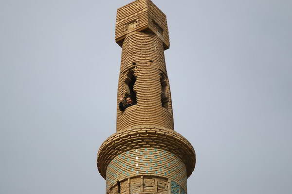 Upper floor of Ziar Minaret