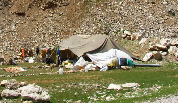 Nomadic tents. Chaharmahal & Bakhtiari