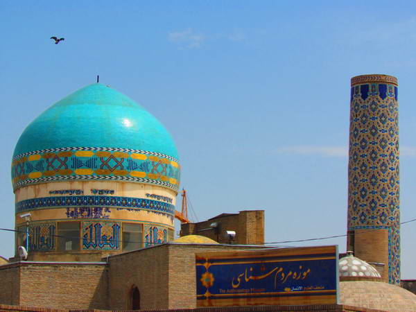 several historical mosques around the Imam Reza Holy Shrine