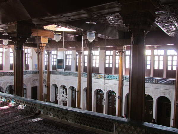 Upper floor of Angoorestan-e Malek mansion