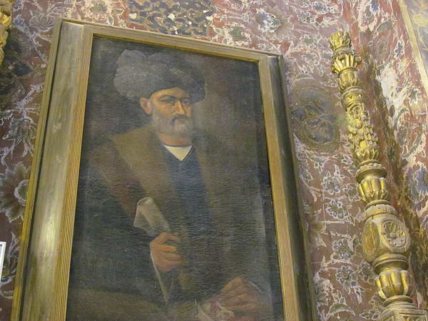The picture of Khajeh Petros Valijanian, the builder of Bethlehem Church