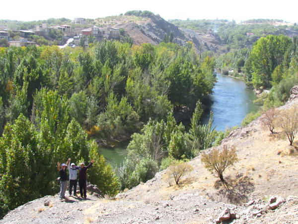 Zayandeh Rud River around Zaman Khan Bridge