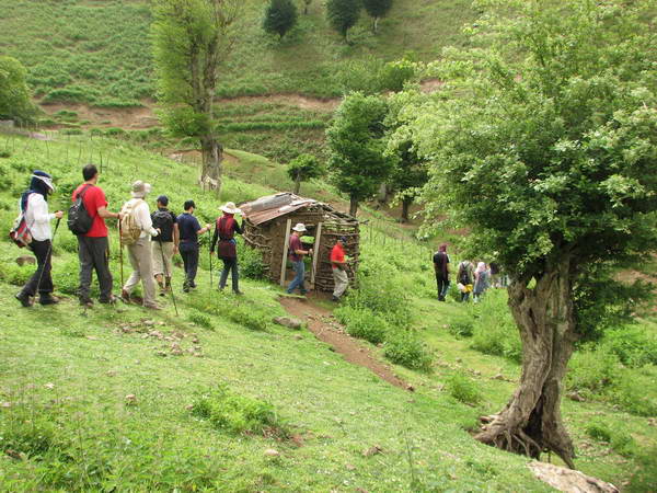 Sightseeing on the Asalem to Khalkhal Road