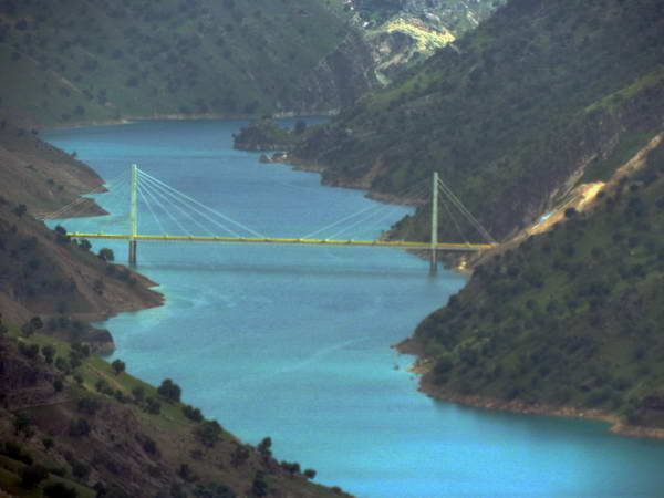 The Lake of Karun 4 Dam