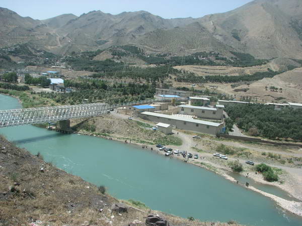 Sepid Rud River in Manjil city