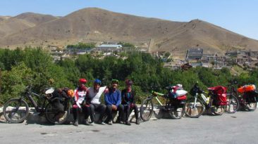Cycling from Isfahan to Saman, in Cham-e Yusef Ali village