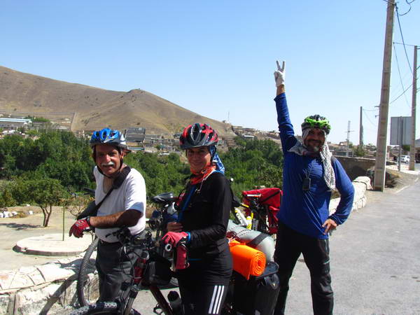 Cycling from Isfahan to Saman