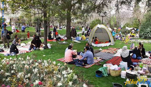 Sizdah Be Dar, Or Nature Day ceremony in Iranian Culture
