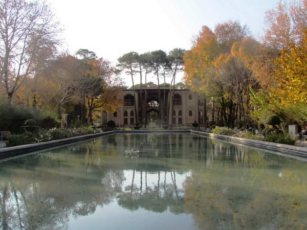 Hasht Behesht Historical Palace, in Rajaei Park