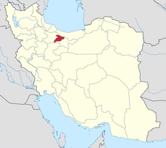 Alborz Province Map
