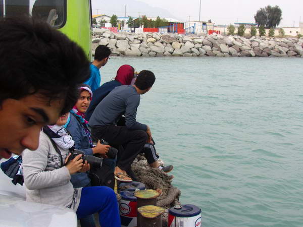 Bandar Pol, crossing the coasts of Hormozgan to Qeshm Island by Landing Craft