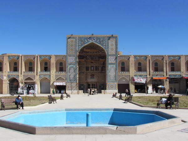 The entrance of Ganjali Khan Min (Coin Museum) -t - Ganjali Khan Historical Square, Kerman