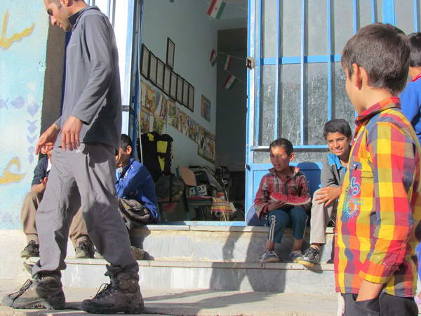 On front of Lebd village school