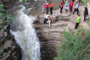 Visadar waterfall, near Paresar town, Gilan