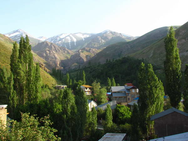 Garab village, in the easternmost part of Taleghan county