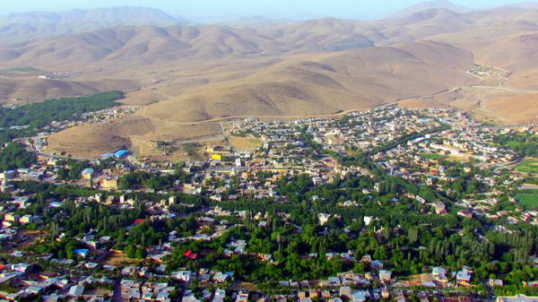 The view of Khansar city