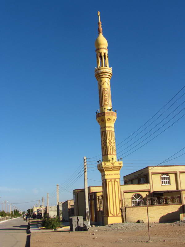 A mosque in Hormoz Town