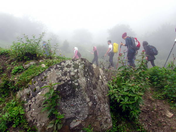 Trekking from Sang Chal To Filband village