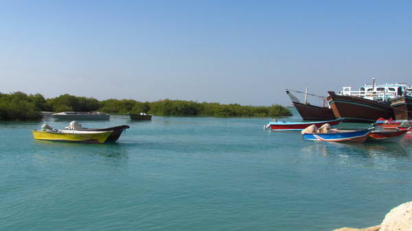 Tabl Pier, A sea street to enter the mangrove forest of Qeshm