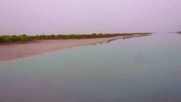 Tabl Pier, A sea street to enter the mangrove forest of Qeshm