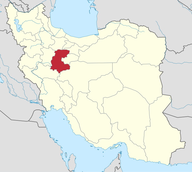 Markazi Province Map