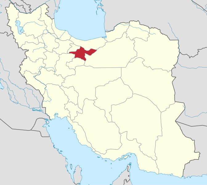 Tehran Province Map