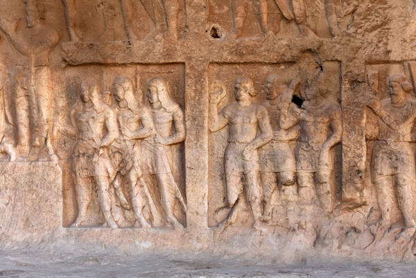 The Second Relief of Shapur 1, Tang- Chogan, Sassanid Reliefs