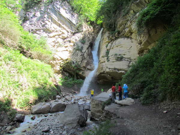 Masouleh Great Waterfall