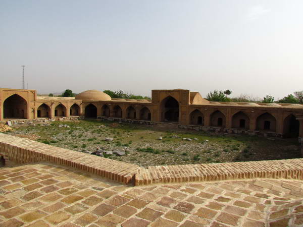 The historical caravanserai of Sheikh Ali Khan Zangeneh, Jahad Abad (Chal Siah) village