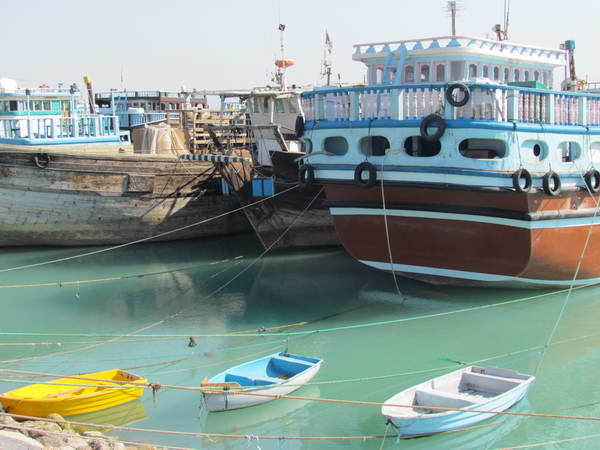 Beautiful local piers, Bushehr