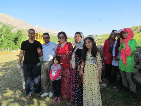 The Kurdish people of Palangan village