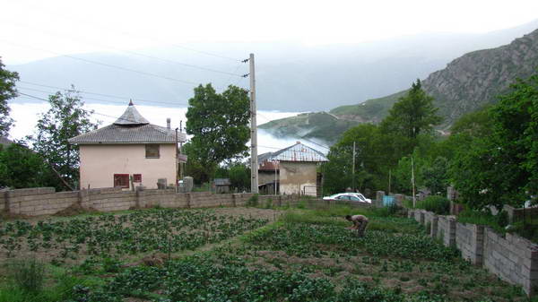 The village and the summer are Kineh Rud, the heights above Ramsar & Chaboksar