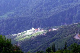 The village and summer of Kineh Rud, in the heights above Ramsar & Chaboksar