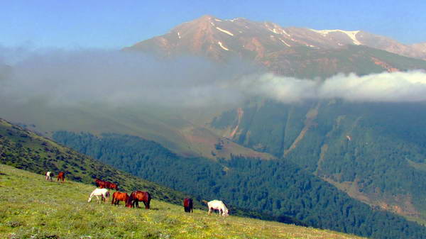 Somamos Peak, view from Gia Var summer