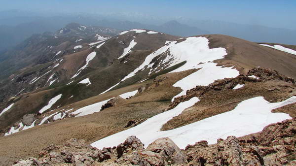 The heights around Somamos Peak