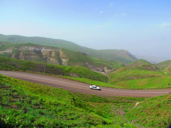 The nature of Alamut region, Qazvin province