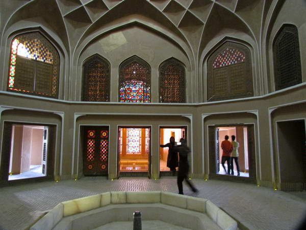 The royal room of Dowlat Abad Garden, Yazd