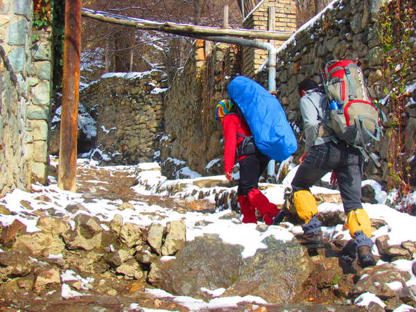 Darband - Winter climb to the Tochal peak