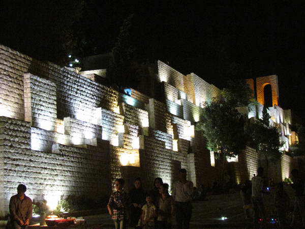The Park near the Quran Gate monument, Shiraz