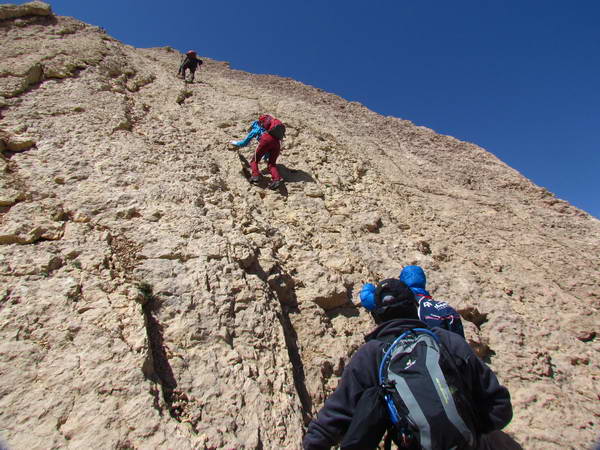 Climbing Zardkooh (Do Zardeh Peak)